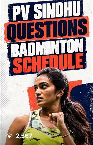PV Sindhu questions badminton schedule