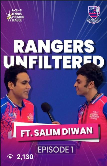 Rangers Unfiltered, episode 1, featuring Salim Diwan